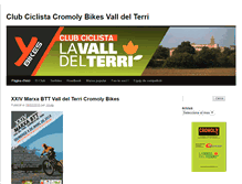Tablet Screenshot of clubciclista.cromolybikes.com